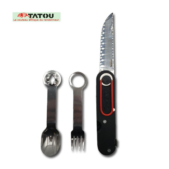 Produit Tatout - Couteau Tatou avec étui textile