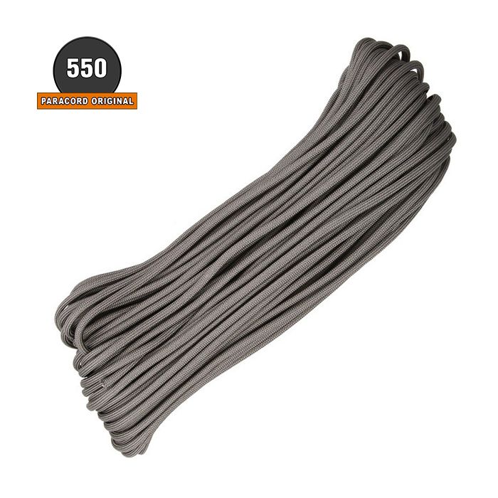Produit Paracord 550 - 7 Brins - 30 ML Gris Graphite