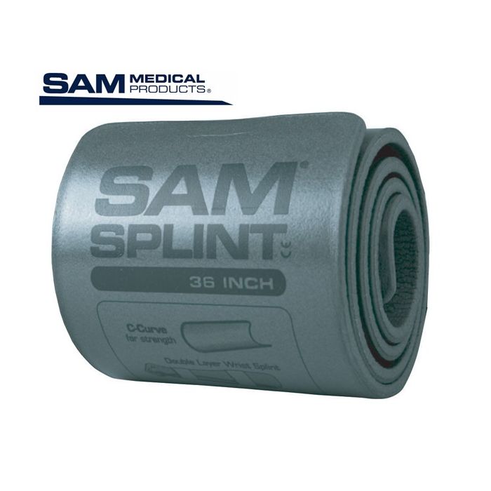 Produit SAM MEDICAL - Attelle SAM Splint  92cm X 10.5cm armée.