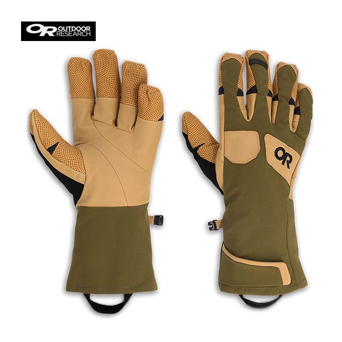 Produit Outdoor Research - Gants Extravert Gloves Loden/Natural - Homme