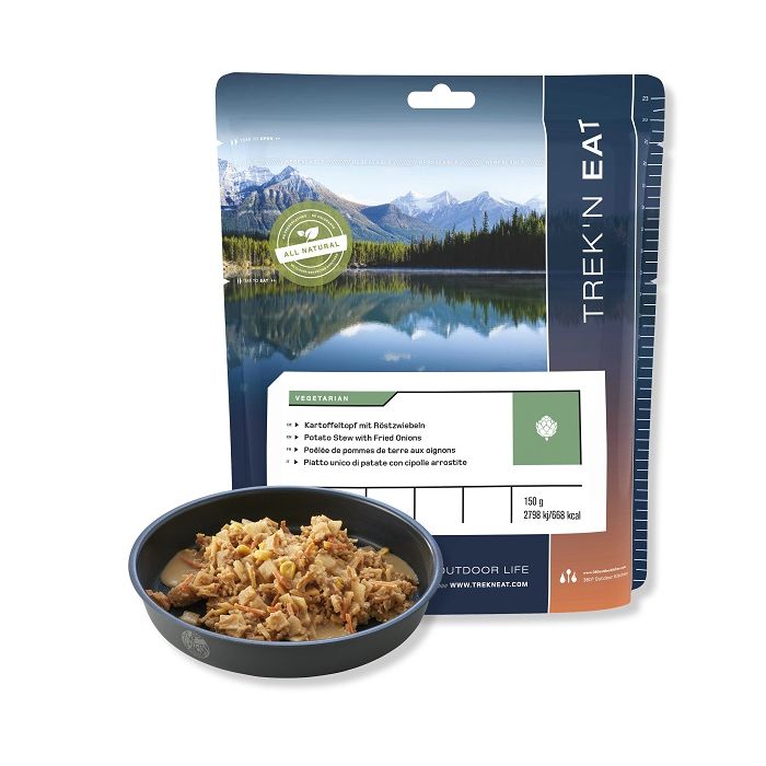 Produit Trek'n Eat - Lyophilisé Poêlée de pommes de terre aux oignons - 150gr / 668 kcal