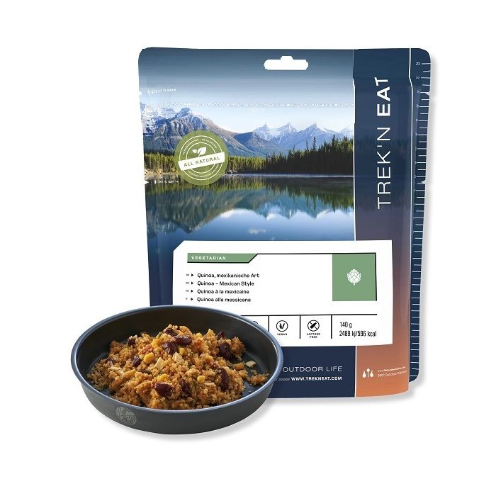 Produit Trek'n Eat - yophilisé Quinoa a la Mexicaine - 140gr / 596 kcal