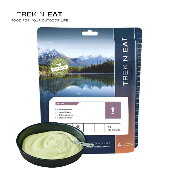 Produit Trek'n Eat - Lyophilisé Crème au citron - 100 gr / 439 kcal