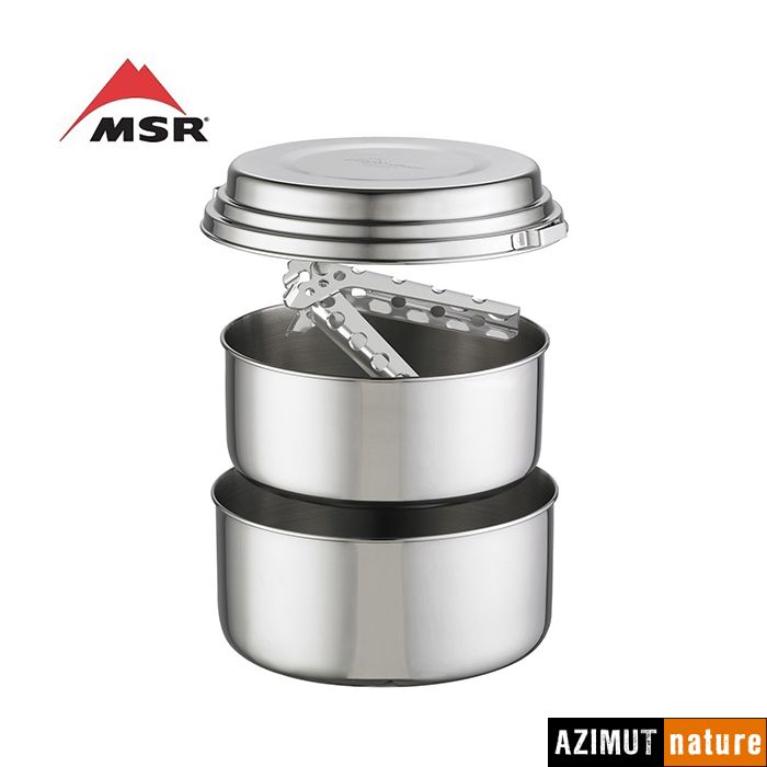 Produit MSR - Casserole Alpine 2 Pot Set Inox