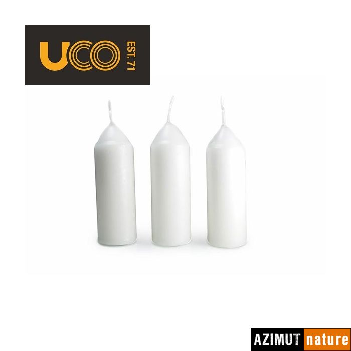 Produit UCO - Bougie de survie pour lanterne UCO - 9h par 3