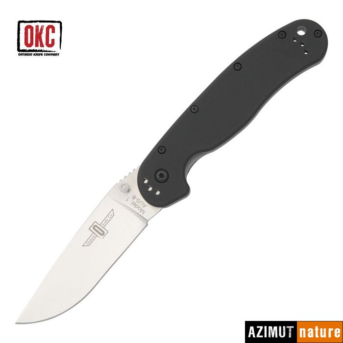 Produit Ontario - Couteau RAT 1 Folding Knife Black