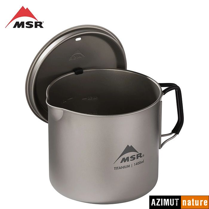 Produit MSR - Bouilloire MSR Titan Kettle 1400 ml - 153g