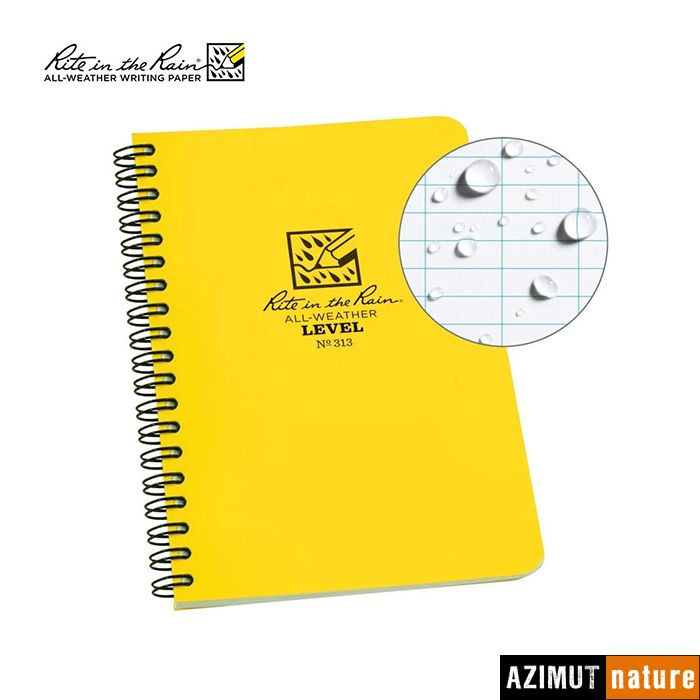 Produit Rite in the Rain - Carnet Note Book imperméable 313 - 11.7x17.7cm - Jaune