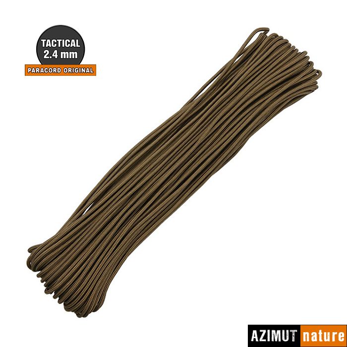 Produit Paracord Tactical 2.4mm - 30m Coyote