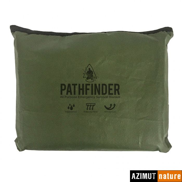 Produit Pathfinder - Couverture de Survie Survival Blanket Verte