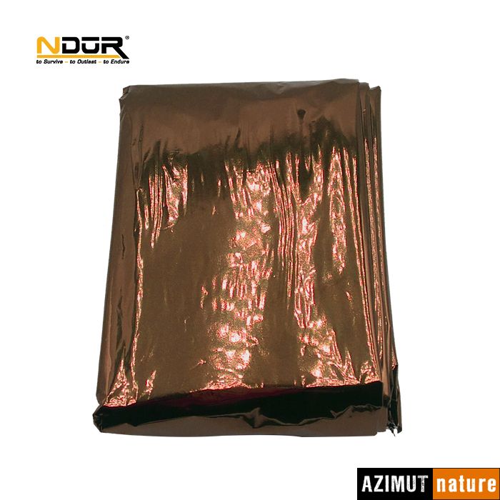 Produit NDUR - Couverture de survie Emergency Survival Blanket - Orange