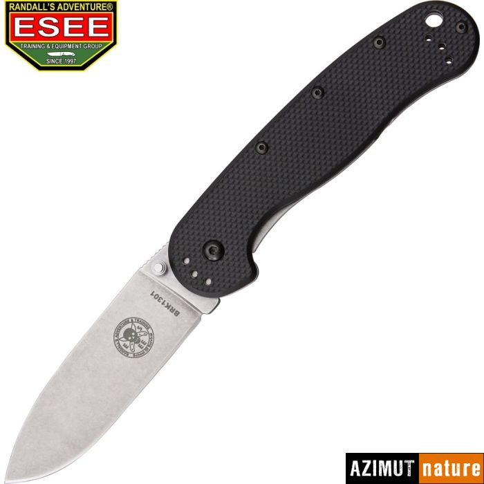 Produit Esee - Couteau Esee Avispa Black Handle Satin