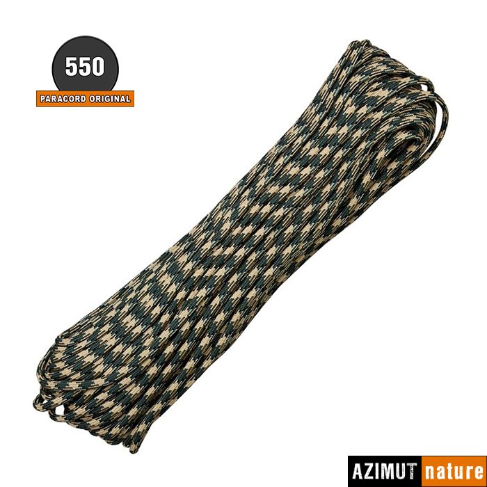 Produit Paracord 550 - 7 Brins - 30 ML Camo Forest