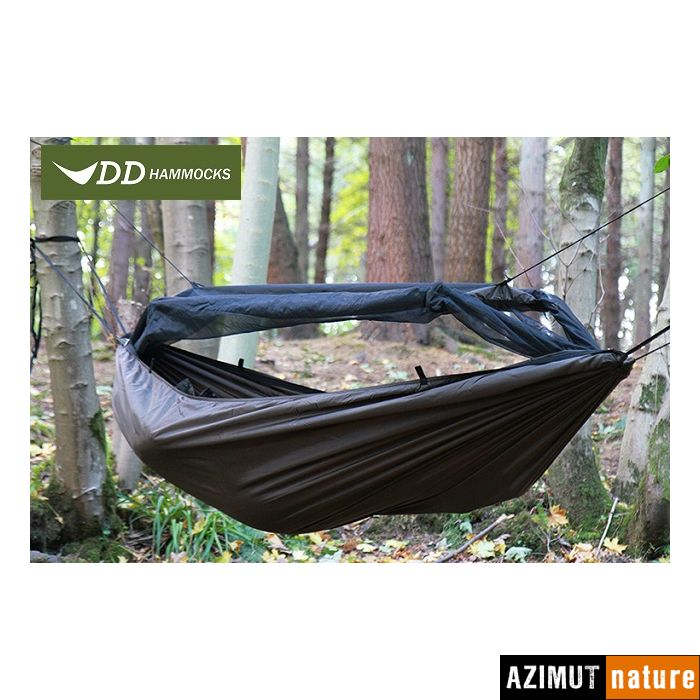 Produit DD Hammocks - Hamac Frontline hammock  2.7 x 1.4  Coyote Brown