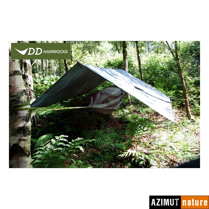 Produit DD Hammocks - Tarp DD 4 X 4 PU Olive Green