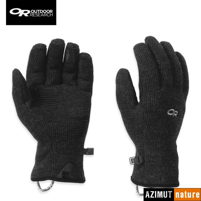 Produit Outdoor Research - Gants Flurry Sensor Gloves Mens Black