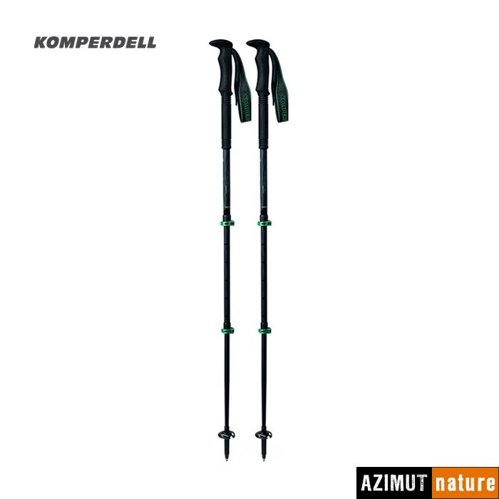Produit Komperdell - Bâtons de marche Carbon C3 Pro Compact 90 -120 cm