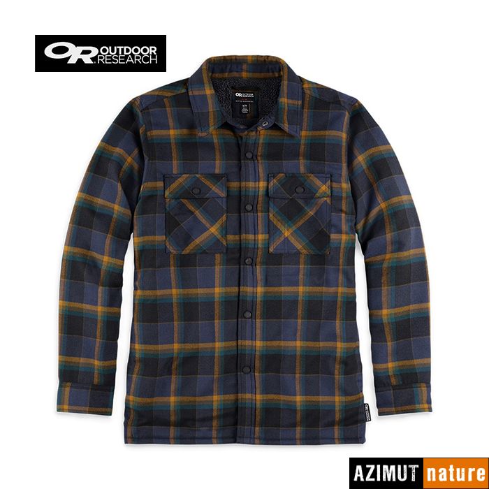 Produit Outdoor Ressearch - Chemise Doublée Feedback Shirt Jacket Homme