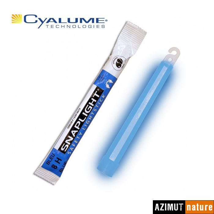 Produit Cyalume - Baton lumineux Snaplight 15cm (6'') - 8 h - Bleu