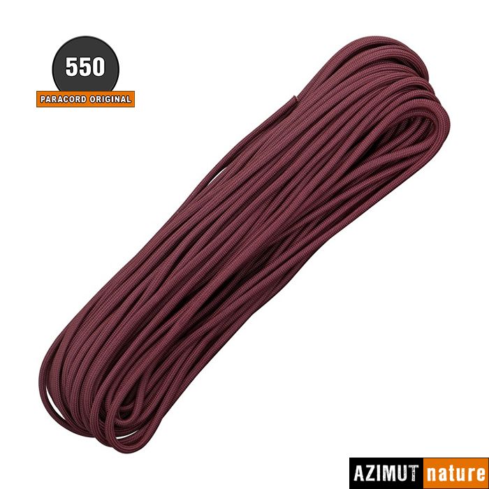 Produit Marbles - Paracord 550 - 7 Brins - 30 ML Bordeaux