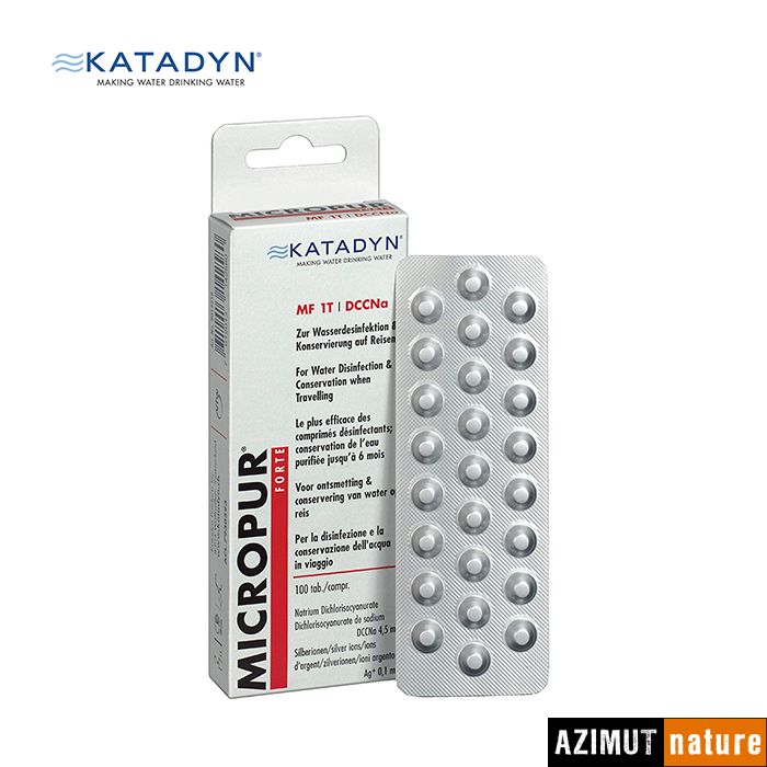 Produit Katadyn - Micropur Forte DCCNa boite de 100