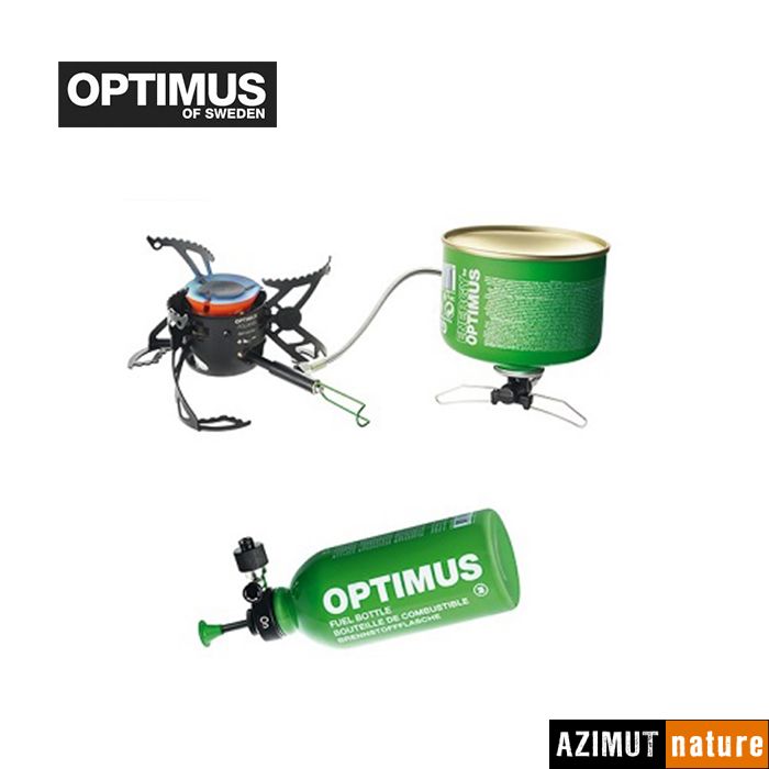 Produit Rechaud  Optimus Polaris Optifuel + Bouteille 0.4 L