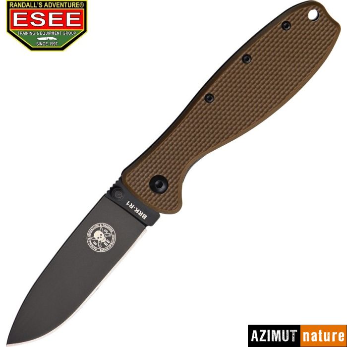 Produit Esee - Couteau Zancudo Framelock Black - Handle Coyote