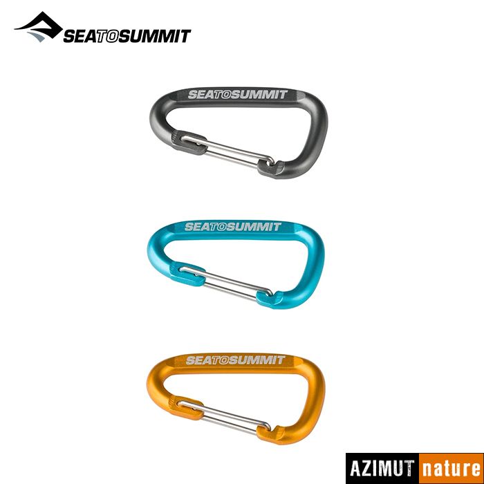 Produit Sea to Summit - Mousquetons Accessory Carabiner Small Pack de 3
